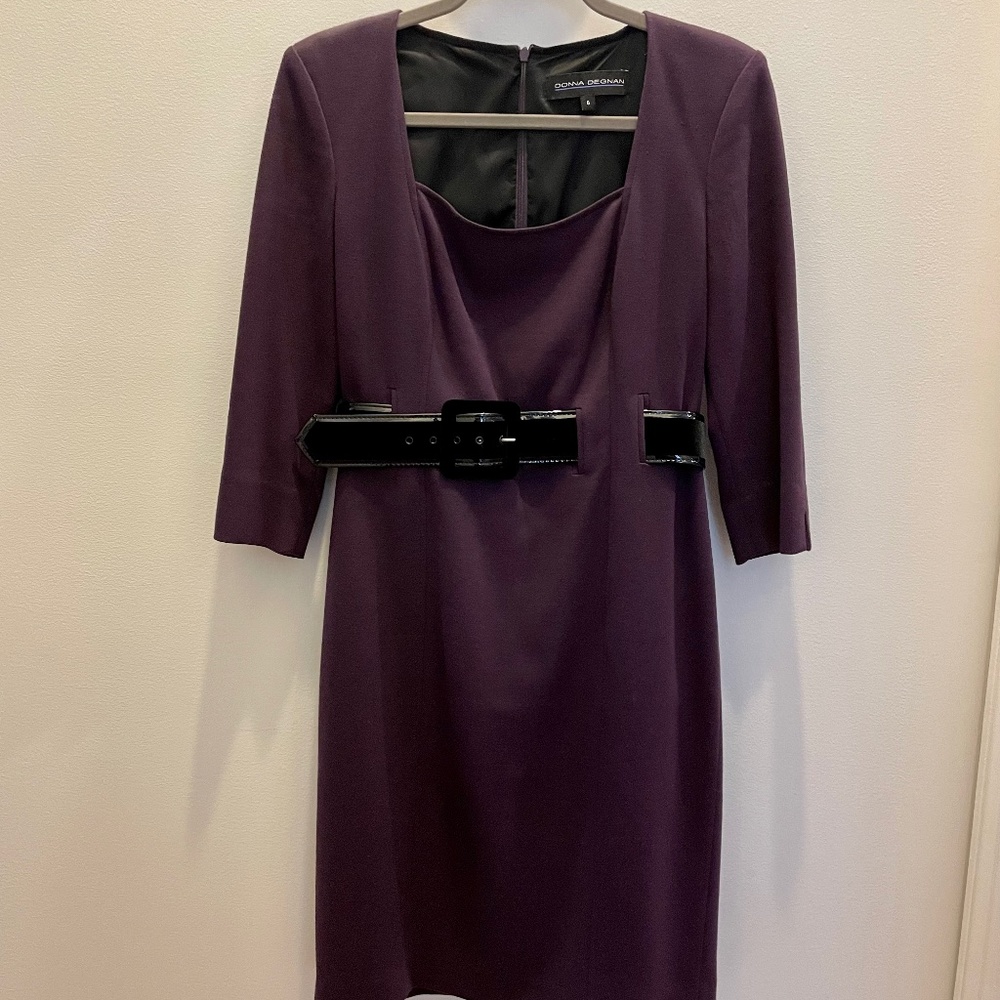 Womens plum dress